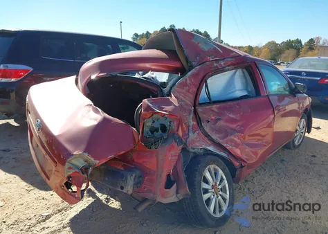 2010 Toyota Corolla Le из США, поврежденный, VIN 1NXBU4EE5AZ300356